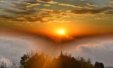 sunrise view from Darjeeling Tour Package