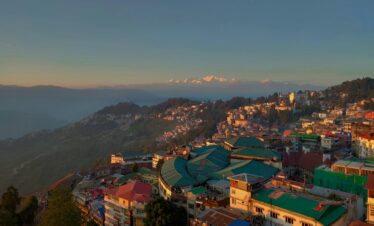 Darjeeling City From Hotel Window